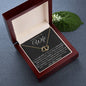 Gift for Wife "See Yourself Through My Eyes" - Everlasting Love Pendant Necklace