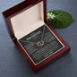 Special Gift for Daughter "I Love You Forever" - Everlasting Love Pendant Necklace 10k Gold