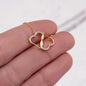 Special Gift for Daughter "I Love You Forever" - Everlasting Love Pendant Necklace 10k Gold
