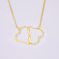 Gift for Wife "See Yourself Through My Eyes" - Everlasting Love Pendant Necklace