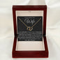 Gift for Wife "See Yourself Through My Eyes" - Everlasting Love Pendant Necklace