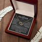 Special Gift for Daughter "I Love You Forever" - Everlasting Love Pendant Necklace 10k Gold