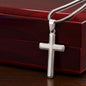 Gift for Daughter from Dad "I Love You Always" - Cross Pendant Necklace