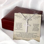 Gift for Wife "Last Breath To Say I Love You" Cross Necklace