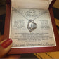 Gift for Wife "Last Breath To Say I Love You" Forever Love Necklace