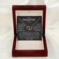 Special Gift for Daughter "I Love You Forever" - Everlasting Love Pendant Necklace 10k Gold