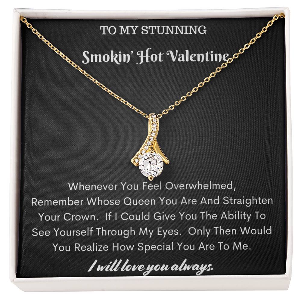 Valentine Gift Smokin' Hot - Alluring Necklace