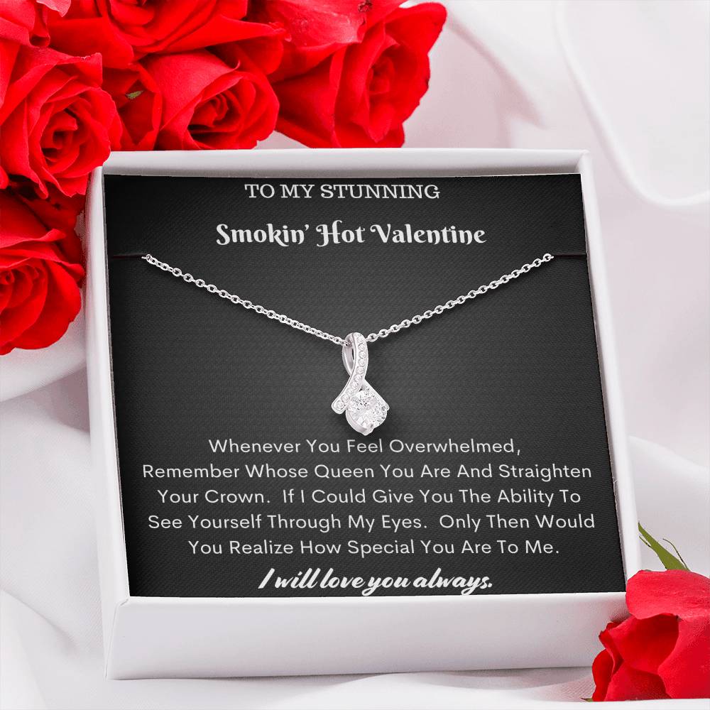 Valentine Gift Smokin' Hot - Alluring Necklace