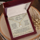Gift for Wife "Last Breath To Say I Love You" Alluring Beauty Necklace