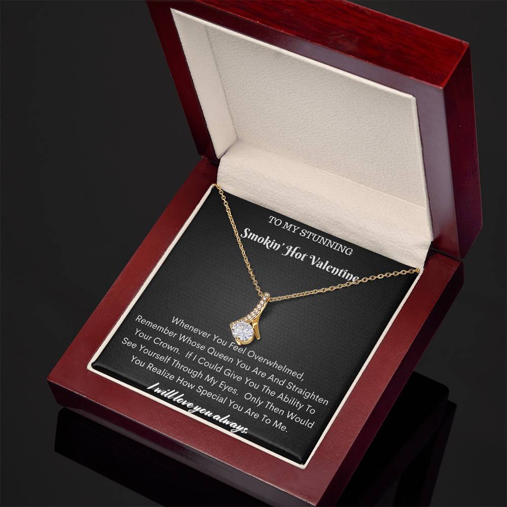 Valentine Gift Smokin' Hot - Alluring Necklace