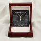 Gift for Daughter "I Love You Forever" - Alluring Beauty Pendant Necklace