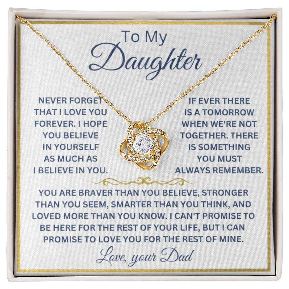 [Almost Sold Out] - Daughter - Love You Forever - Necklace