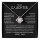[Almost Sold Out] - Daughter -  Love You Forever - Necklace