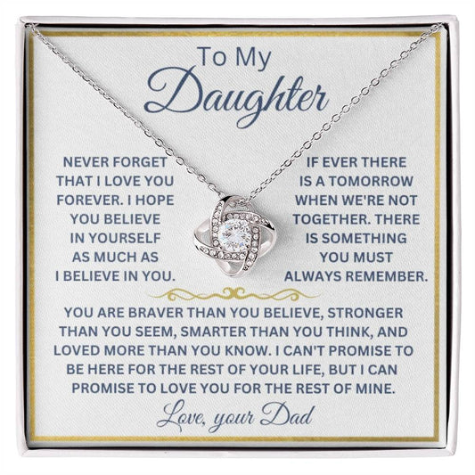 [Almost Sold Out] - Daughter - Love You Forever - Necklace