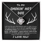 Gift for Her "Smokin' Hot Doe" - Knot Necklace