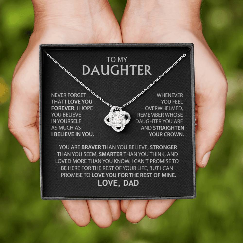 [Almost Sold Out] - Daughter -  Love You Forever - Necklace