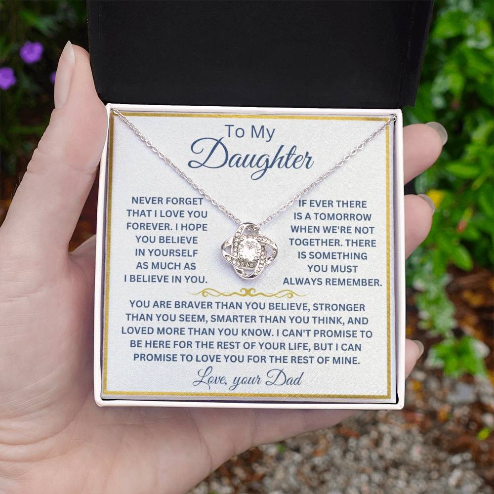 [Almost Sold Out] - Daughter - Love You Forever - Necklace