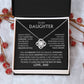 [Almost Sold Out] - Daughter -  Love You Forever - Necklace
