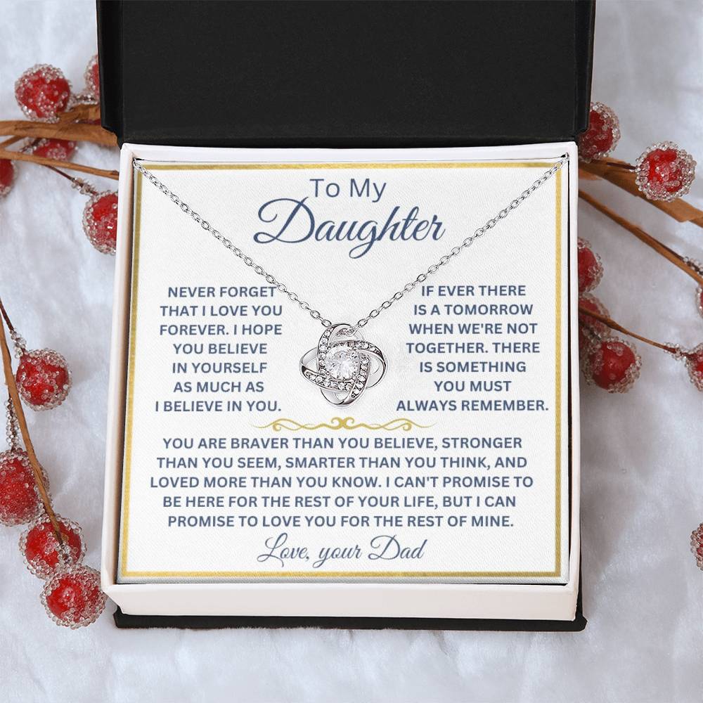 [Almost Sold Out] - Daughter - Love You Forever - Necklace