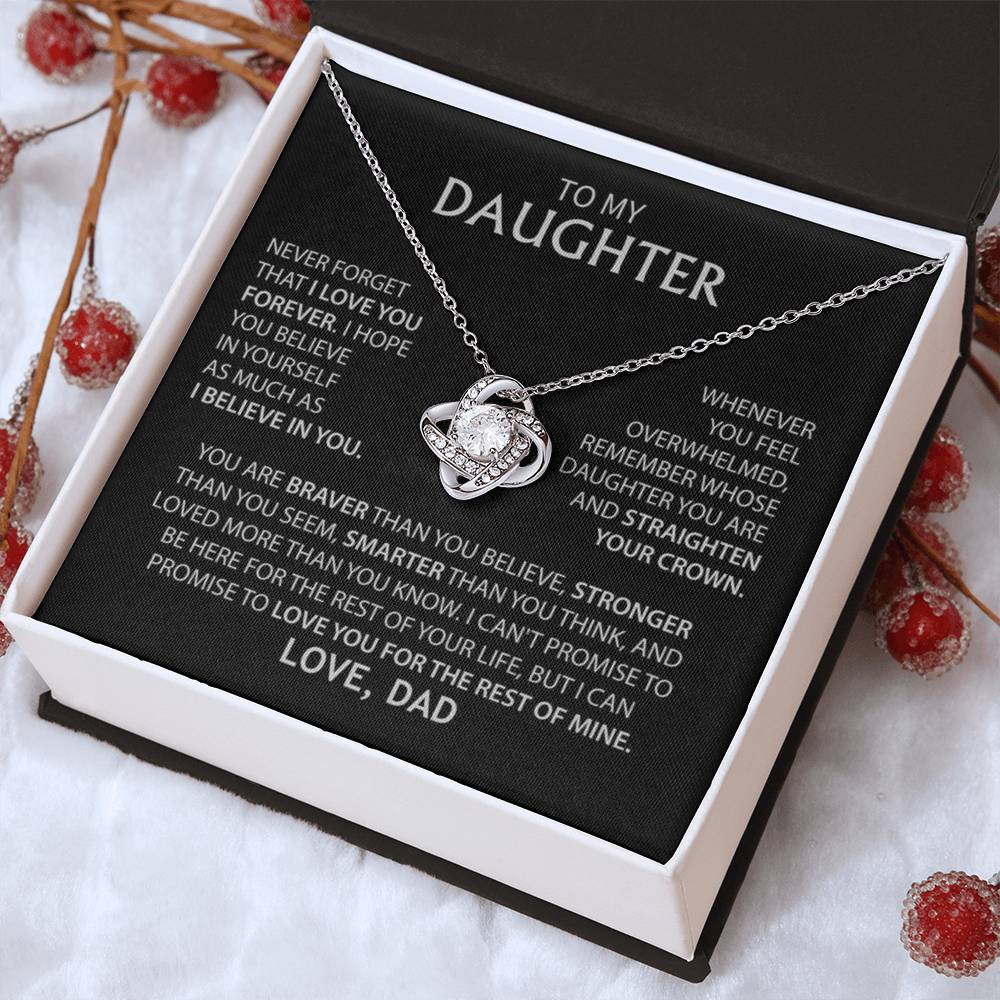 [Almost Sold Out] - Daughter -  Love You Forever - Necklace