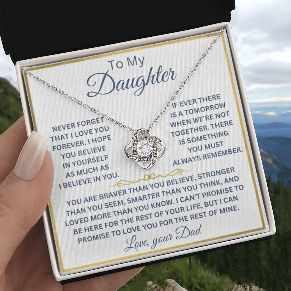 [Almost Sold Out] - Daughter - Love You Forever - Necklace