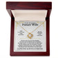Gift for Future Wife "I Love You Always And Forever" - Love Knot Necklace
