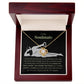 Funny Gift for Soulmate "To the End of Earth and Back" - Love Knot Necklace (O Version)