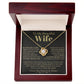 Gift for Wife "Grow Old With You" - Knot Necklace