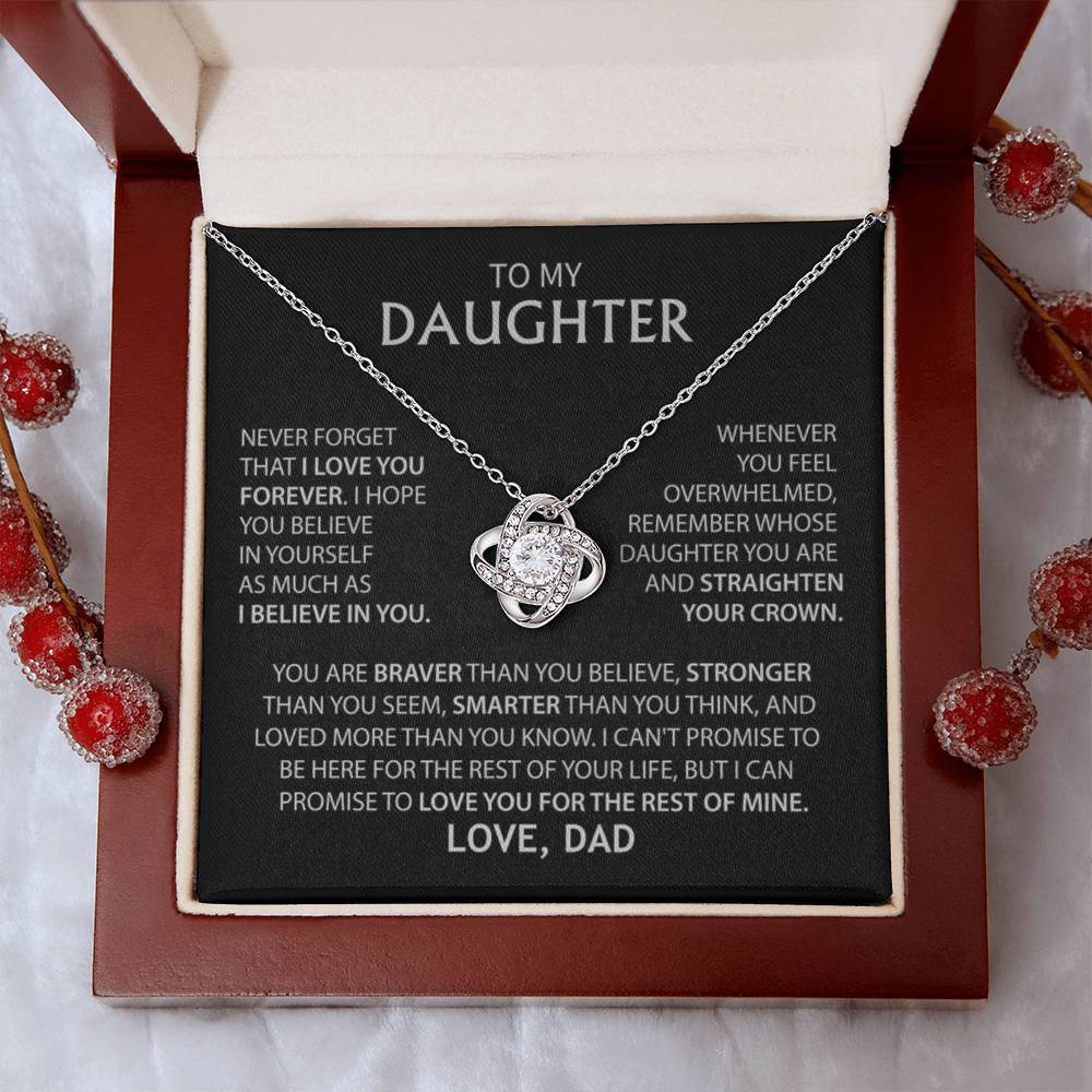 [Almost Sold Out] - Daughter -  Love You Forever - Necklace