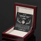 Gift for Her "Smokin' Hot Doe" - Knot Necklace