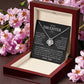 Gift for Daughter "I Love You Forever" - Love Knot Necklace