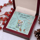 Gift for Daughter from Mom "Special Bond" Interlocking Hearts
