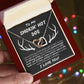 Gift for Her "Smokin' Hot Doe" - Interlocking Hearts Necklace