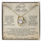 Gift for Wife "Last Breath To Say I Love You" Forever Love Necklace